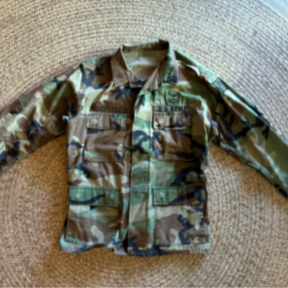 U.S Army BDU Camouflage Military Jacket